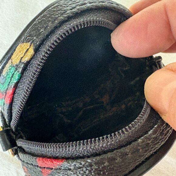 Italian Leather Round Coin Purse | Piero Guidi Style - Picture 11 of 11